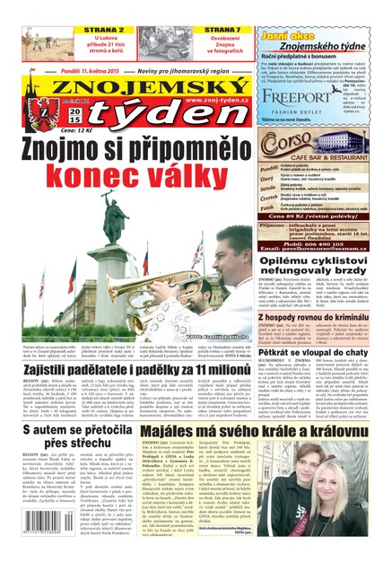 Znojemský týden Znojemský týden č. 20 / 2015
