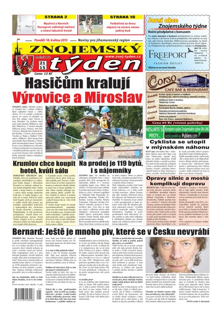 Znojemský týden Znojemský týden č. 21 / 2015
