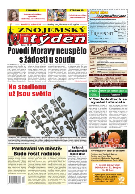 Znojemský týden Znojemský týden č. 17 / 2015