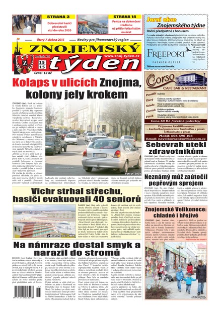 Znojemský týden Znojemský týden č. 15 / 2015
