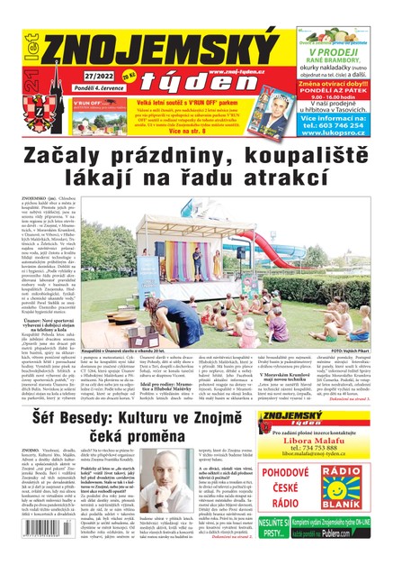Znojemský týden Znojemský týden 27/2022