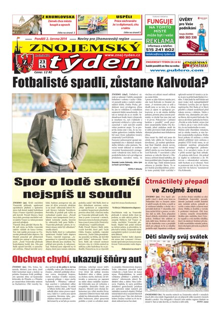 Znojemský týden Znojemský týden č. 23 / 2014