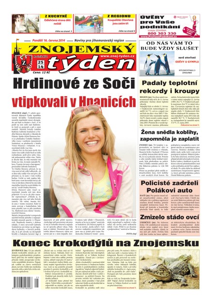 Znojemský týden Znojemský týden 25/2014