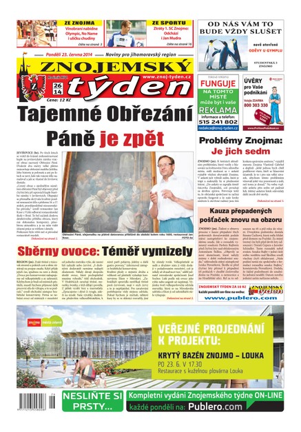 Znojemský týden Znojemský týden č. 26 / 2014
