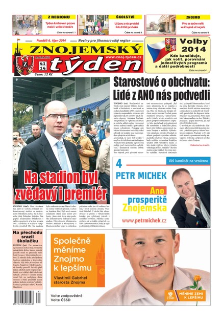 Znojemský týden Znojemský týden č. 41 / 2014