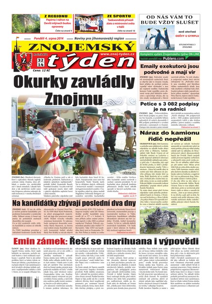 Znojemský týden Znojemský týden č. 32 / 2014