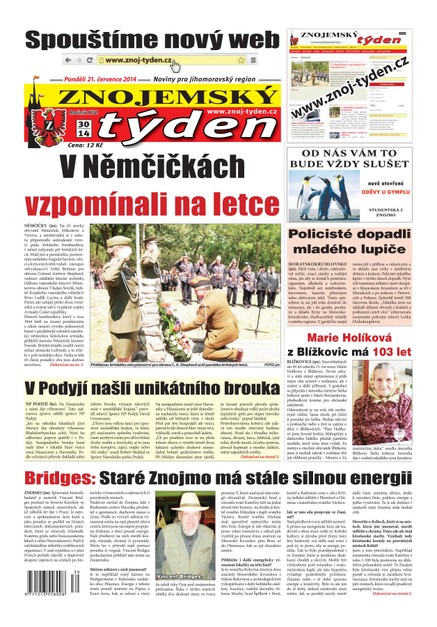 Znojemský týden Znojemský týden č. 30 / 2014