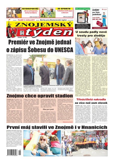 Znojemský týden Znojemský týden č. 19/2014
