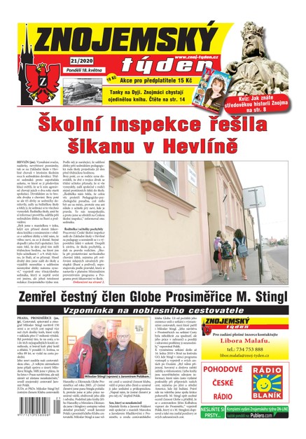 Znojemský týden Znojemský týden 21/2020