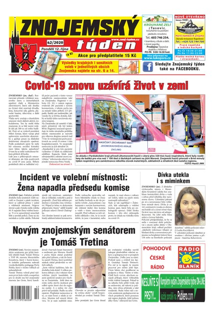 Znojemský týden Znojemský týden 42/2020