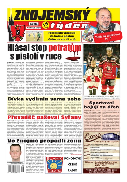 Znojemský týden Znojemský týden č. 09 / 2016