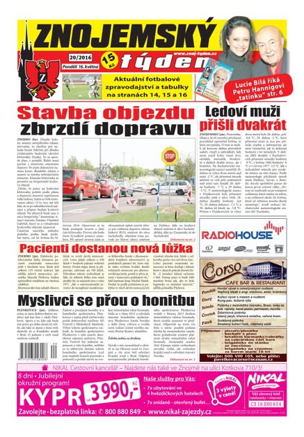 Znojemský týden 20/2016