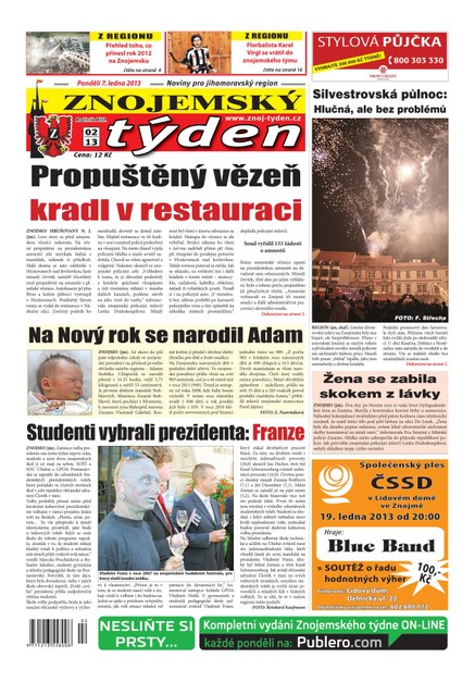 Znojemský týden Znojemský týden 02 - 2013
