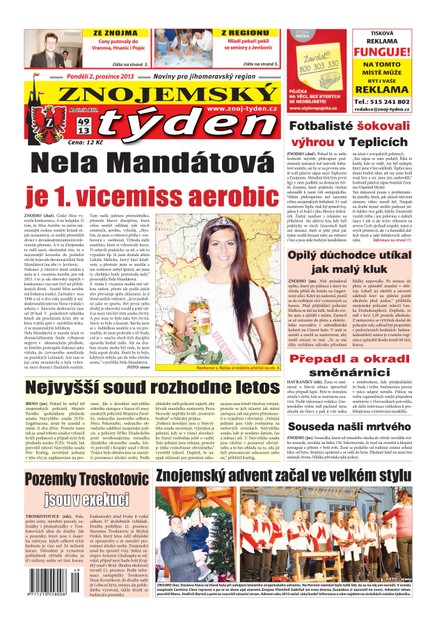 Znojemský týden Znojemský týden 49 - 2013