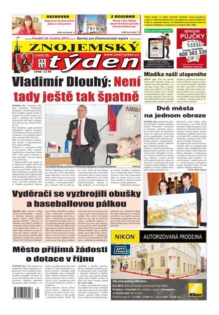Znojemský týden Znojemský týden 21 - 2013
