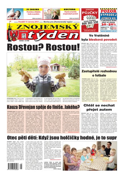 Znojemský týden pondělí 17. 6. 2013