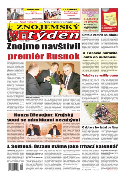 Znojemský týden Znojemský týden 42 / 2013