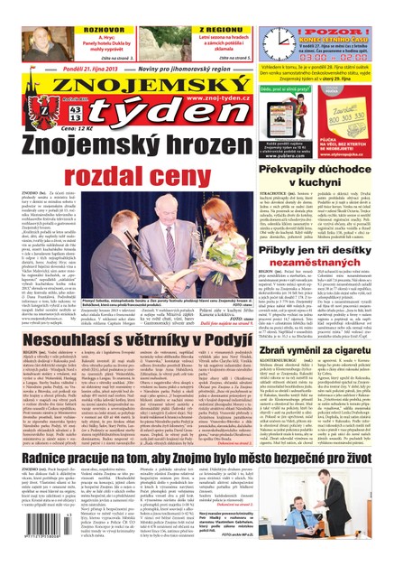 Znojemský týden Znojemský týden 43 - 2013