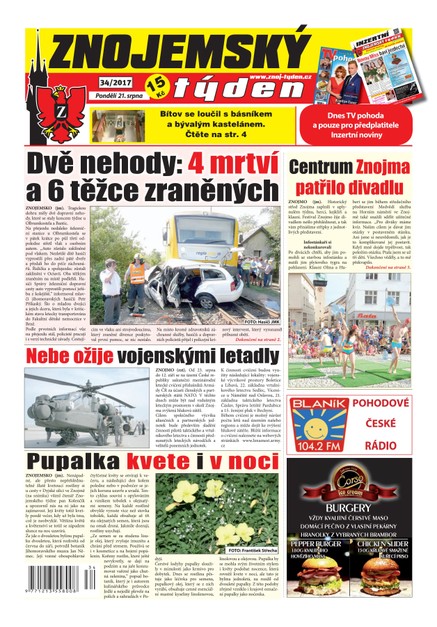 Znojemský týden Znojemský týden 34/2017