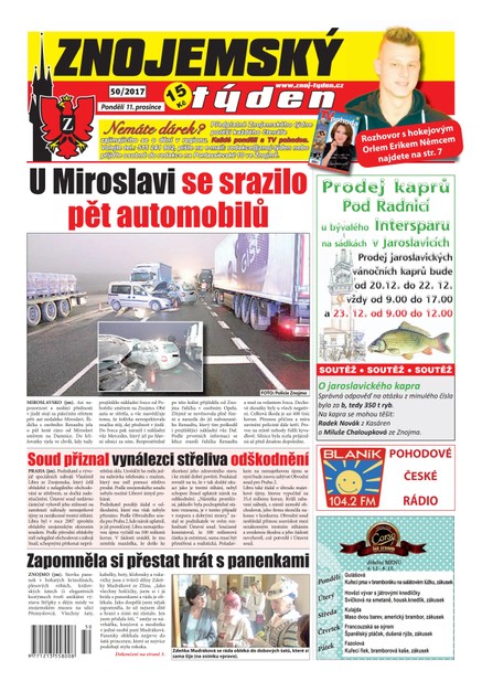 Znojemský týden Znojemský týden 50/2017