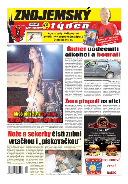 Znojemský týden Znojemský týden 31/2017