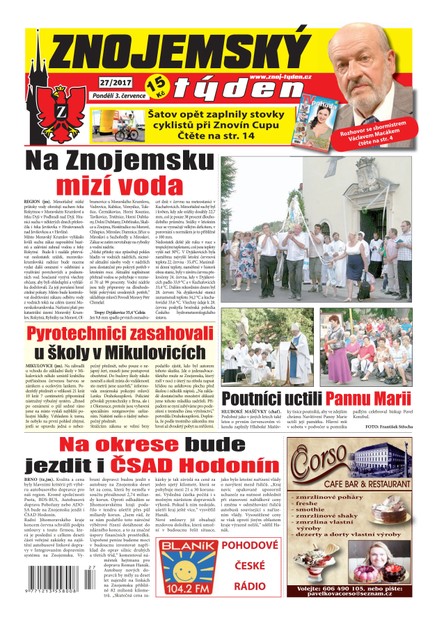 Znojemský týden Znojemský týden 27/2017