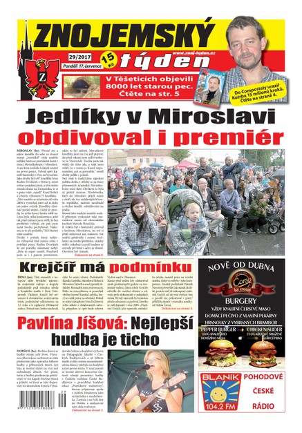 Znojemský týden Znojemský týden 29/2017