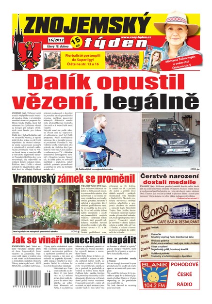 Znojemský týden Znojemský týden 16/2017