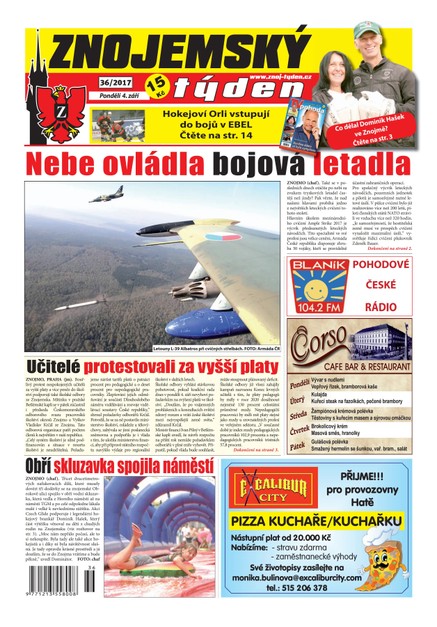Znojemský týden Znojemský týden 36/2017
