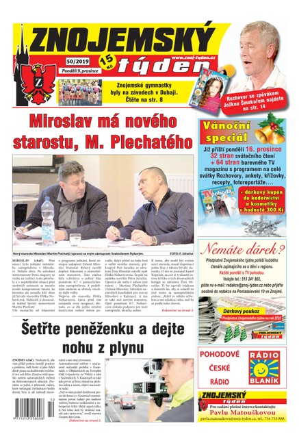 Znojemský týden Znojemský týden 50/2019
