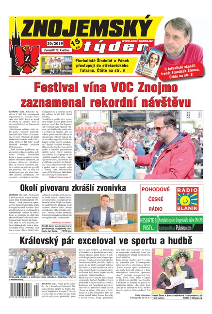 Znojemský týden Znojemský týden 20/2019
