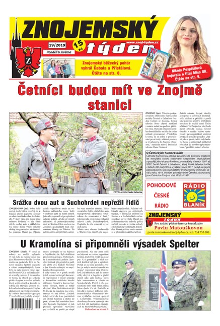 Znojemský týden Znojemský týden 19/2019