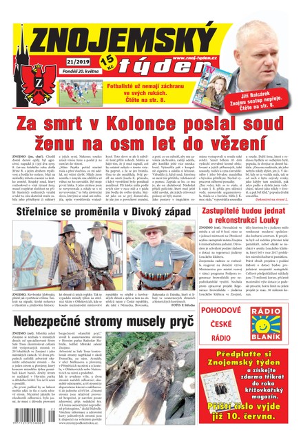 Znojemský týden Znojemský týden 21/2019