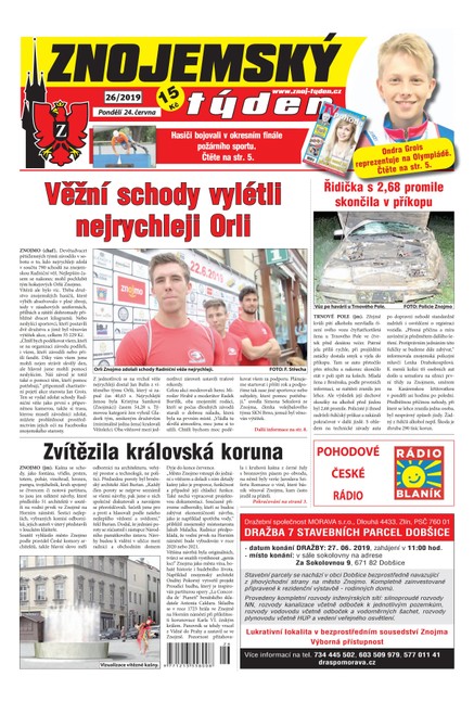 Znojemský týden Znojemský týden 26/2019