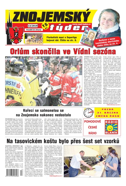 Znojemský týden Znojemský týden 13/2019
