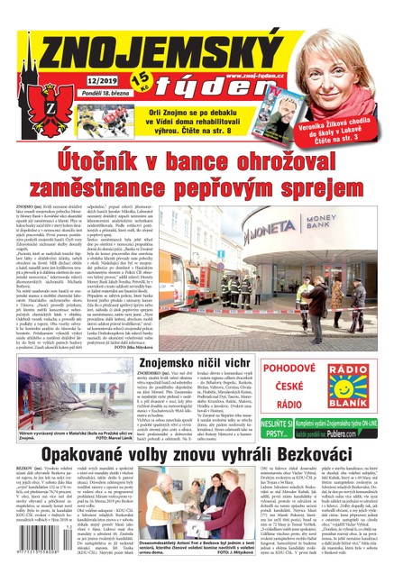 Znojemský týden Znojemský týden 12/2019