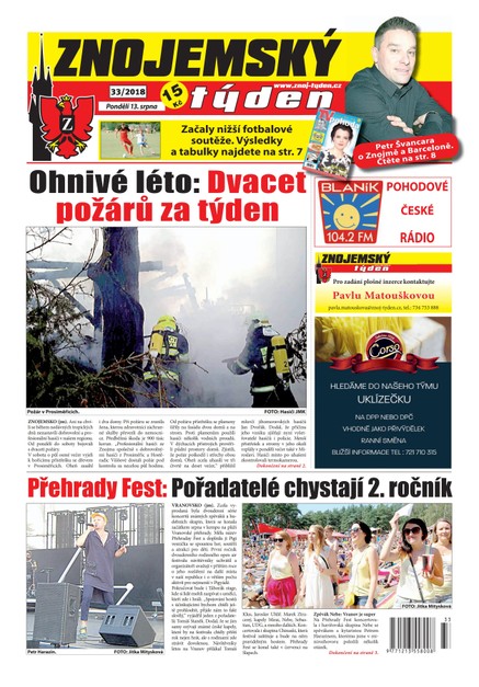 Znojemský týden Znojemský týden 33/2018