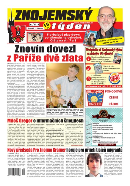 Znojemský týden Znojemský týden 11/2018