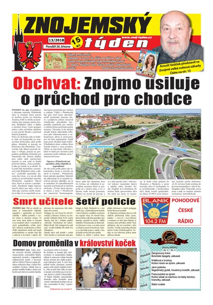 Znojemský týden Znojemský týden 13/2018