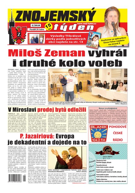 Znojemský týden Znojemský týden 05/2018