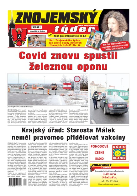 Znojemský týden Znojemský týden 3/2021