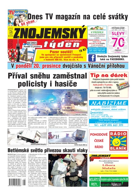 Znojemský týden Znojemský týden 50/2021