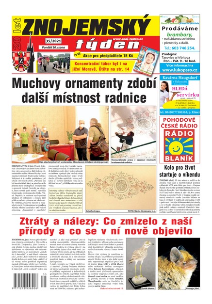 Znojemský týden Znojemský týden 35/2021