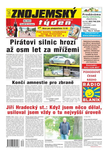 Znojemský týden Znojemský týden 30/2021