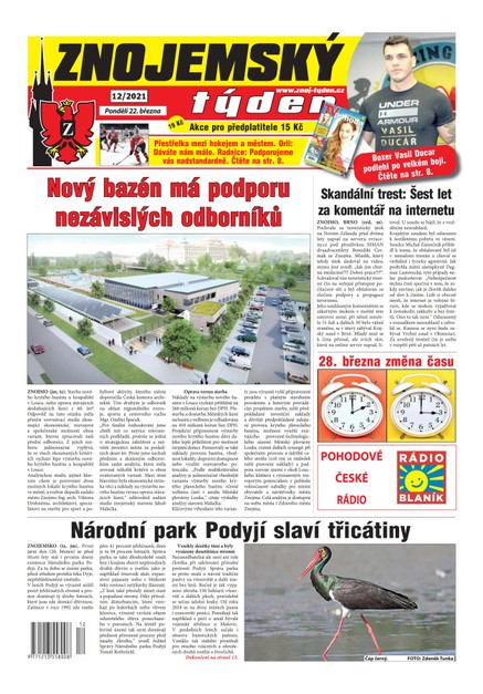 Znojemský týden Znojemský týden 12/2021