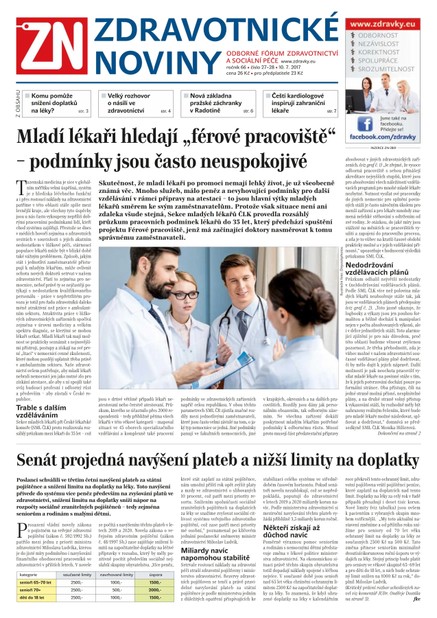 Ze Zdravotnictví 28/2017