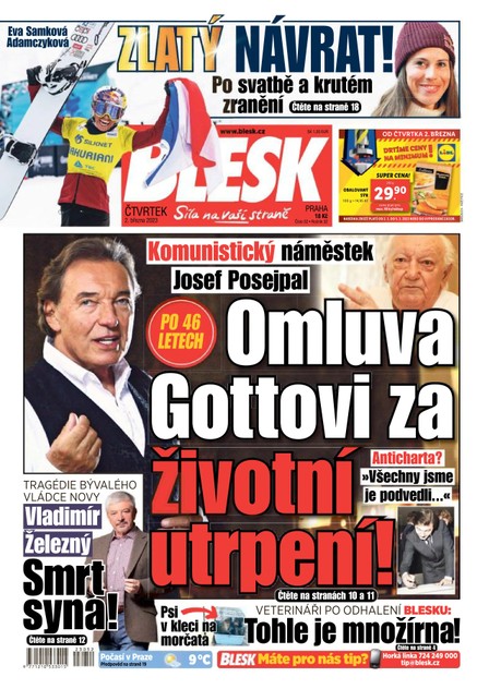 Blesk - 2.3.2023