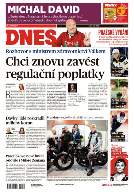 MF DNES - 3.3.2023