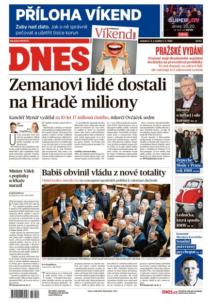 MF DNES - 4.3.2023