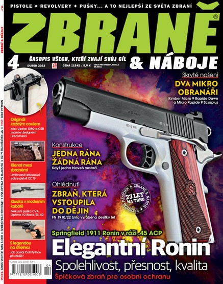 Zbraně & náboje 4/23